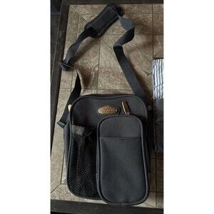 Ricardo Beverly Hills Luggage Black Toilet Carry On, or Camera Bag 9x7x3